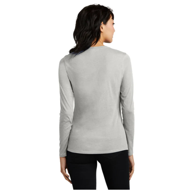 District® Women’s Perfect Blend® CVC Long Sleeve Tee