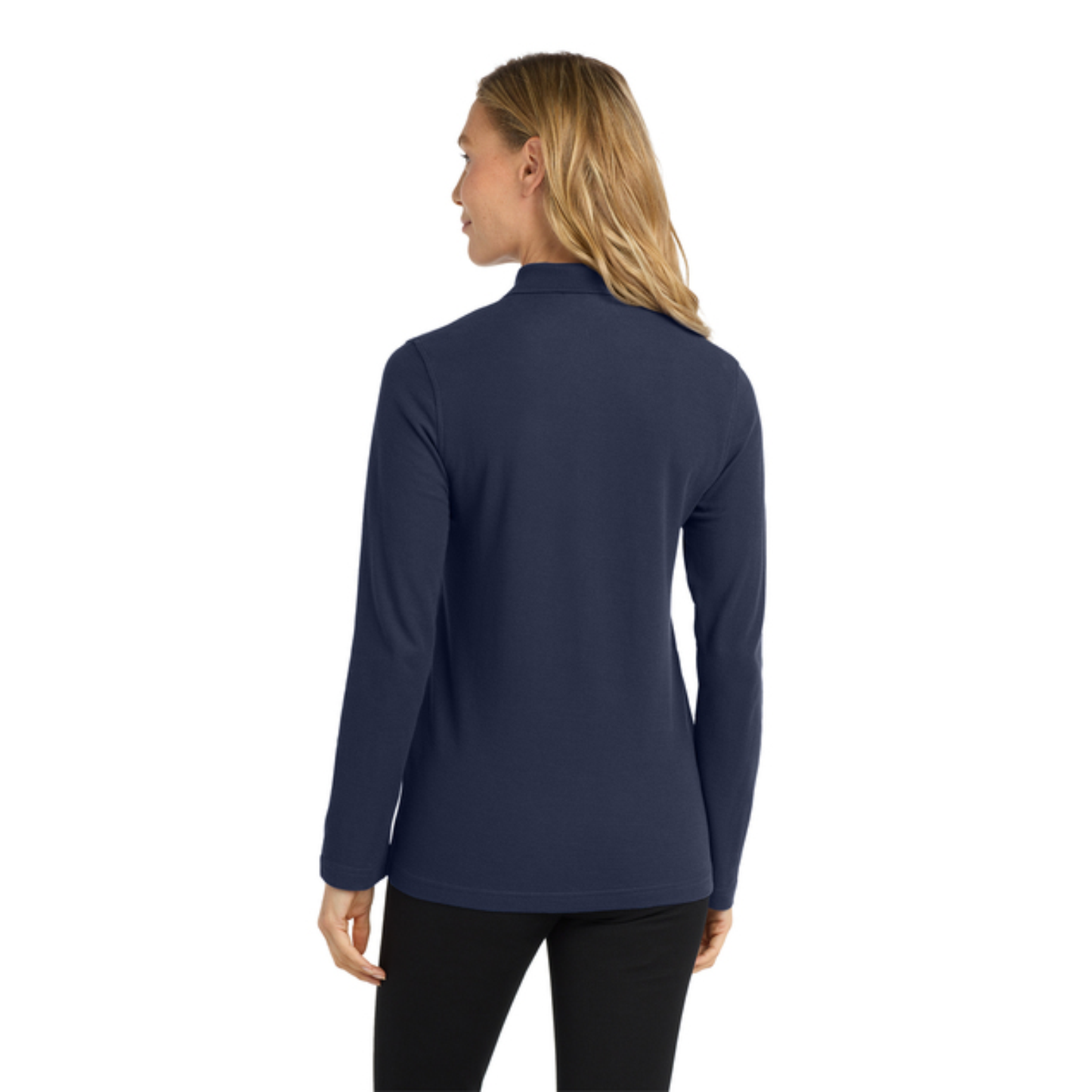 Port Authority® Women's Silk Touch™ Long Sleeve Polo