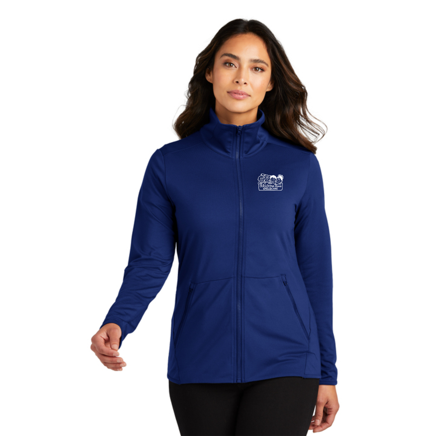 Port Authority® Women's Accord Stretch Fleece Full-Zip