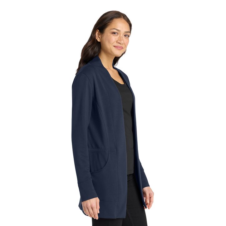 Port Authority® Women's Microterry Cardigan