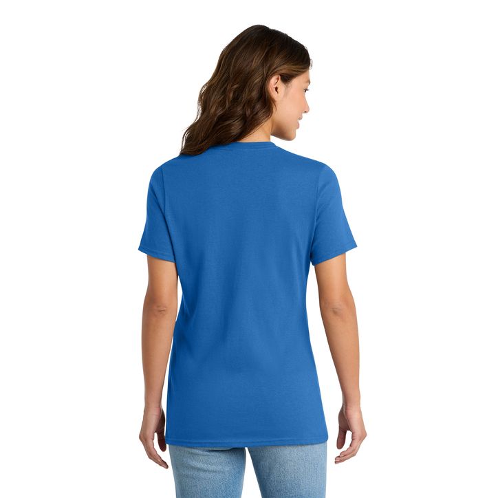 Port & Co™ Women's Core Cotton Tee - Small Front Logo