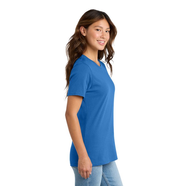 Port & Co™ Women's Core Cotton Tee - Full Front Logo