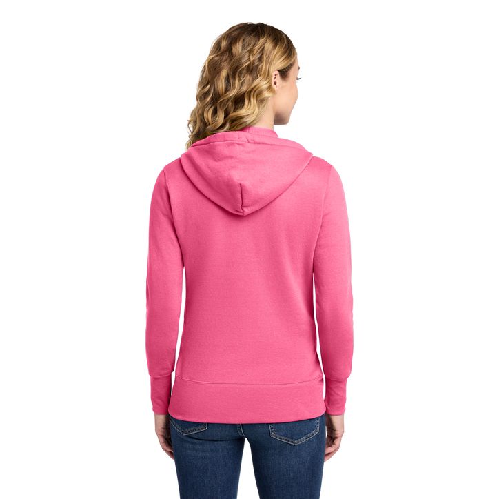 Port & Co™ Women's Core Fleece Full-Zip Hooded Sweatshirt