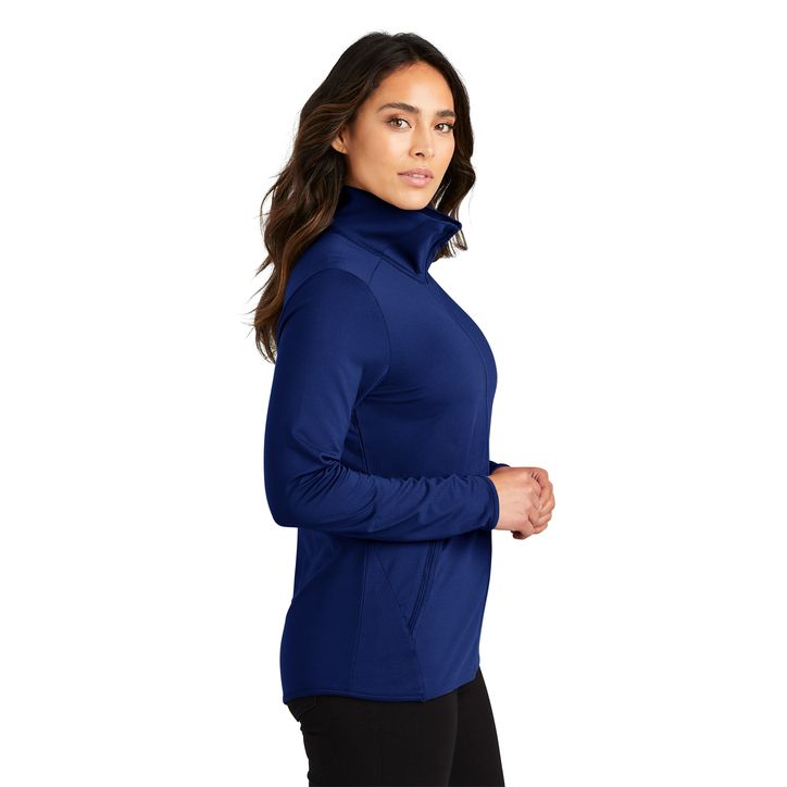 Port Authority® Women's Accord Stretch Fleece Full-Zip