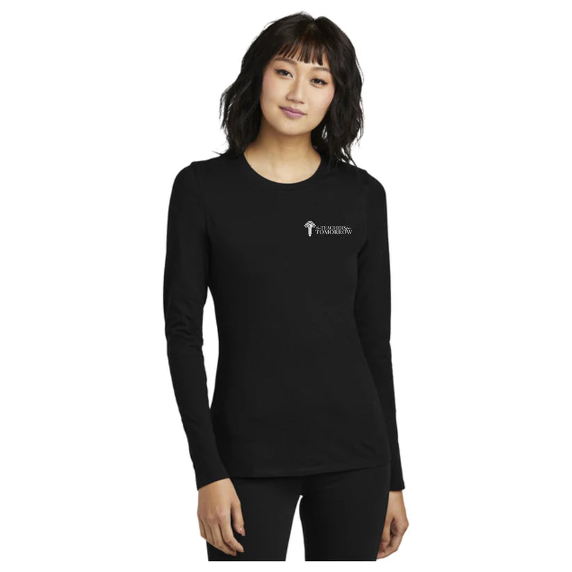 District® Women’s Perfect Blend® CVC Long Sleeve Tee