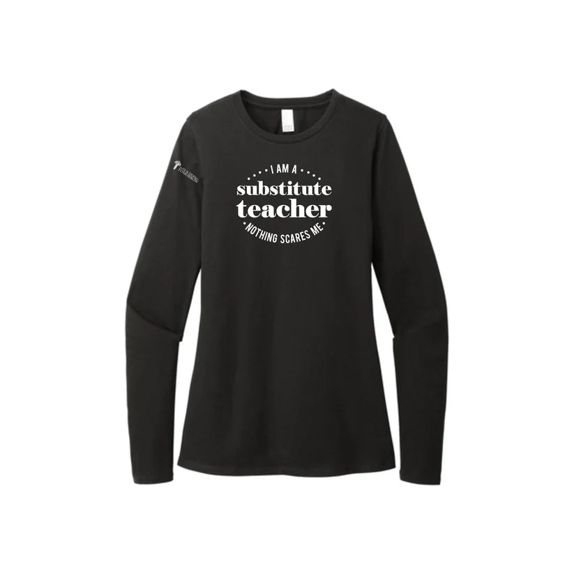 District® Women’s Perfect Blend® CVC Long Sleeve Tee