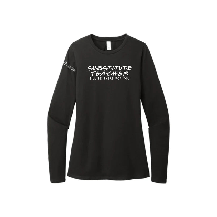 District® Women’s Perfect Blend® CVC Long Sleeve Tee