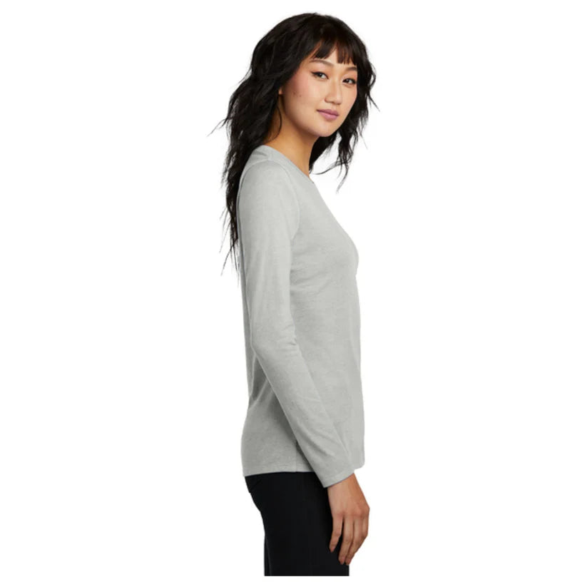 District® Women’s Perfect Blend® CVC Long Sleeve Tee