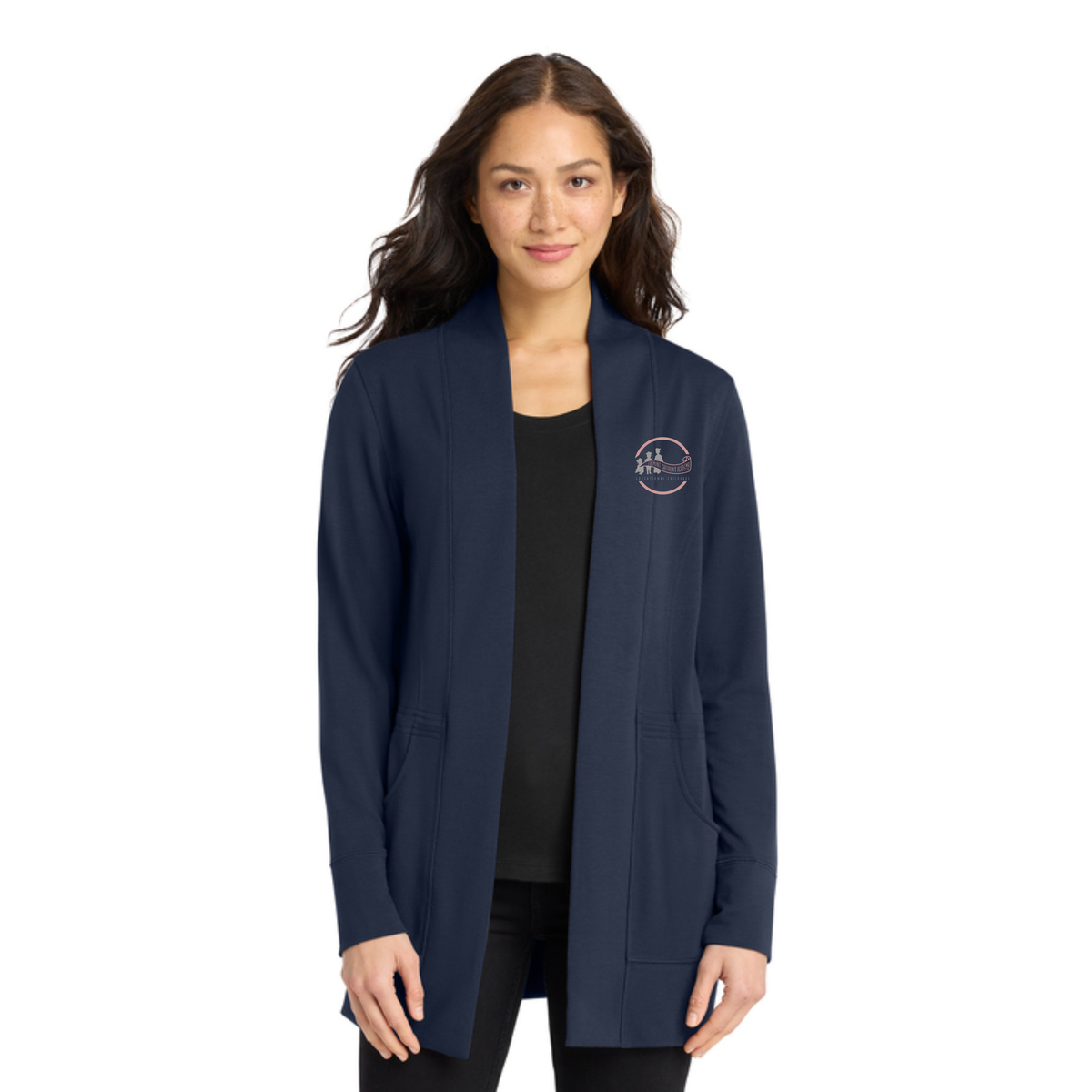 Port Authority® Women's Microterry Cardigan