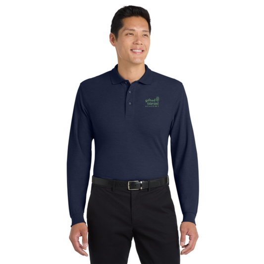 Port Authority® Silk Touch™ Long Sleeve Polo