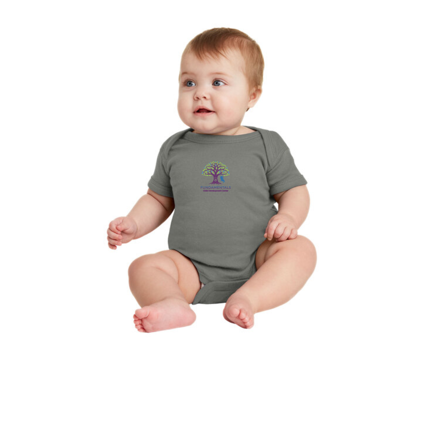 Rabbit Skins™ Infant Short Sleeve Baby Rib Bodysuit