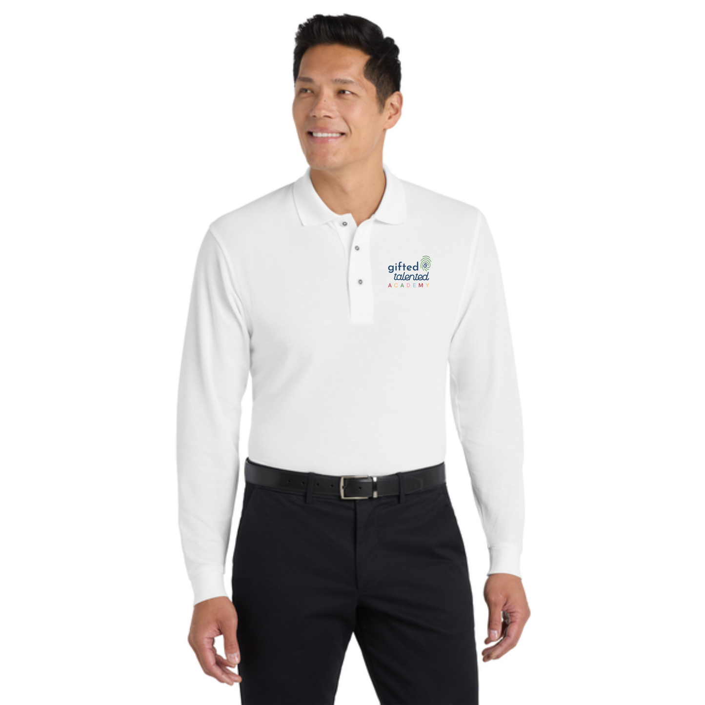 Port Authority® Silk Touch™ Long Sleeve Polo